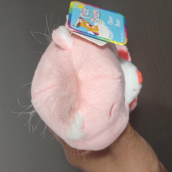 •Care Bears Cheer Bear pink rainbow 8.5" Plush Plushie Fairy Core Stuff animals - Picture 9 of 16